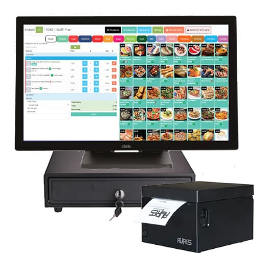 22-inch POS hardware bundle