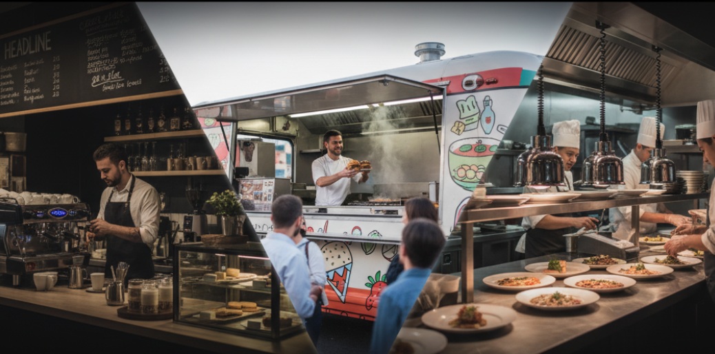 Café, food truck, and professional kitchen using TillTech