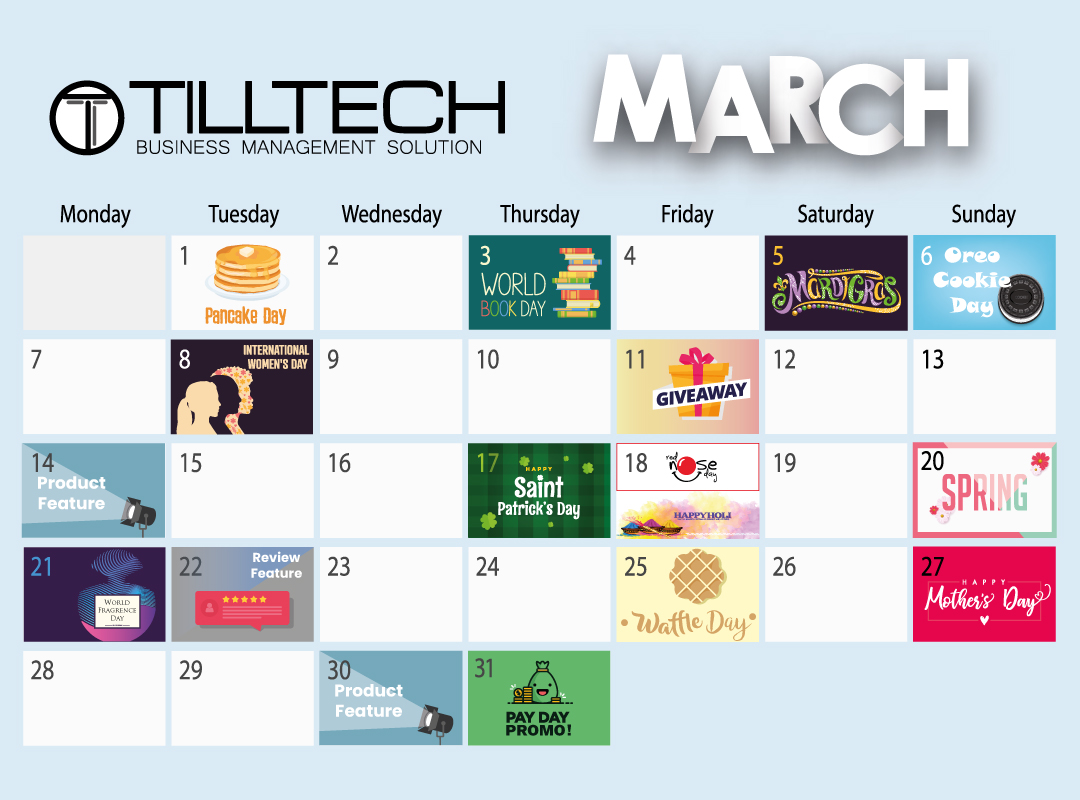 March 2022 Content Calendar