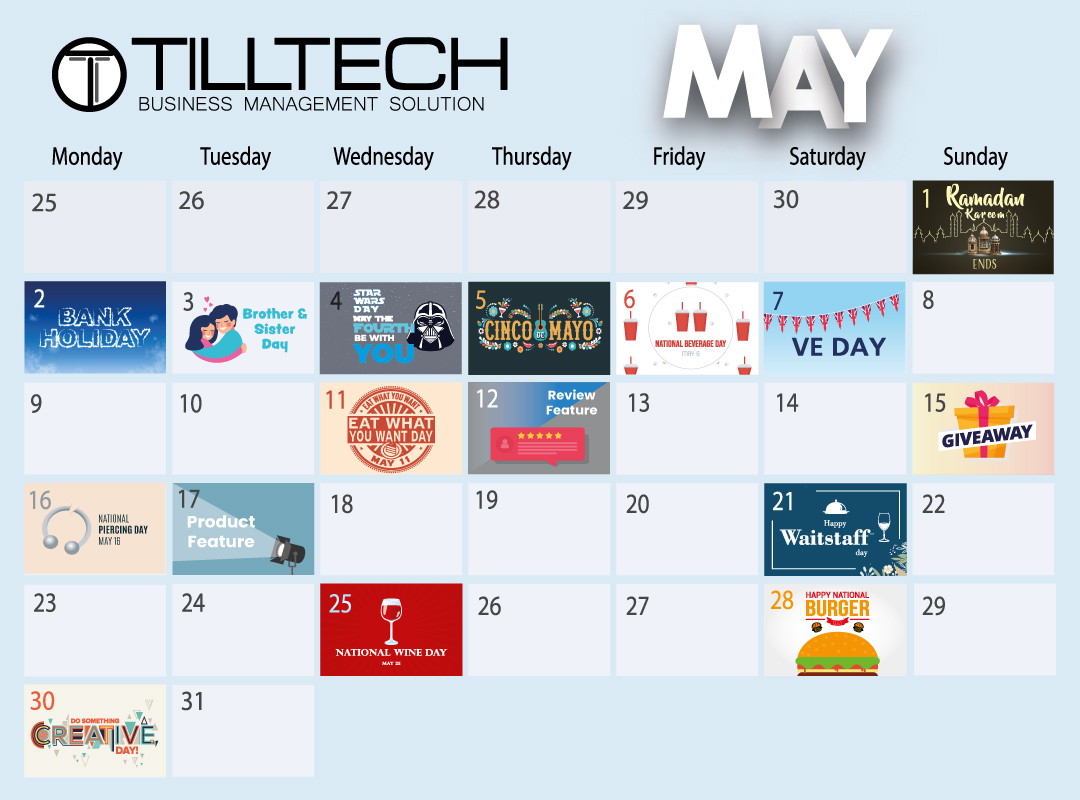 May 2022 Content Calendar